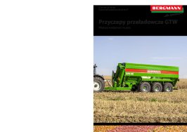 Przyczepy przeładowcze GTW 330-430