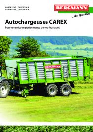 Autochargeuses CAREX