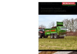 Rozmetadla hnoje - univerzální rozmetadla M-TSW 3140 E-T do 4190 S