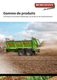Gamme de produits