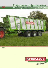 Przyczepa objętościowa HTW