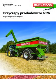 Przyczepy przeładowcze GTW 210-300